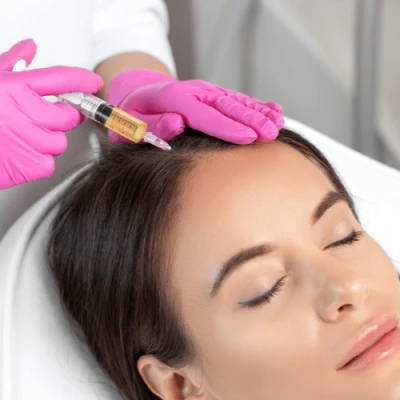 Beauty and hair restoration package poster