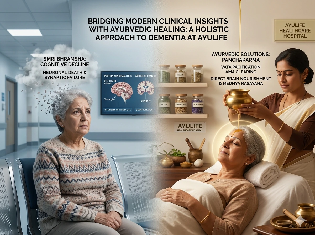 Ayurvedic dementia and memory care at Ayulife Healthcare Hospital, Gurgaon