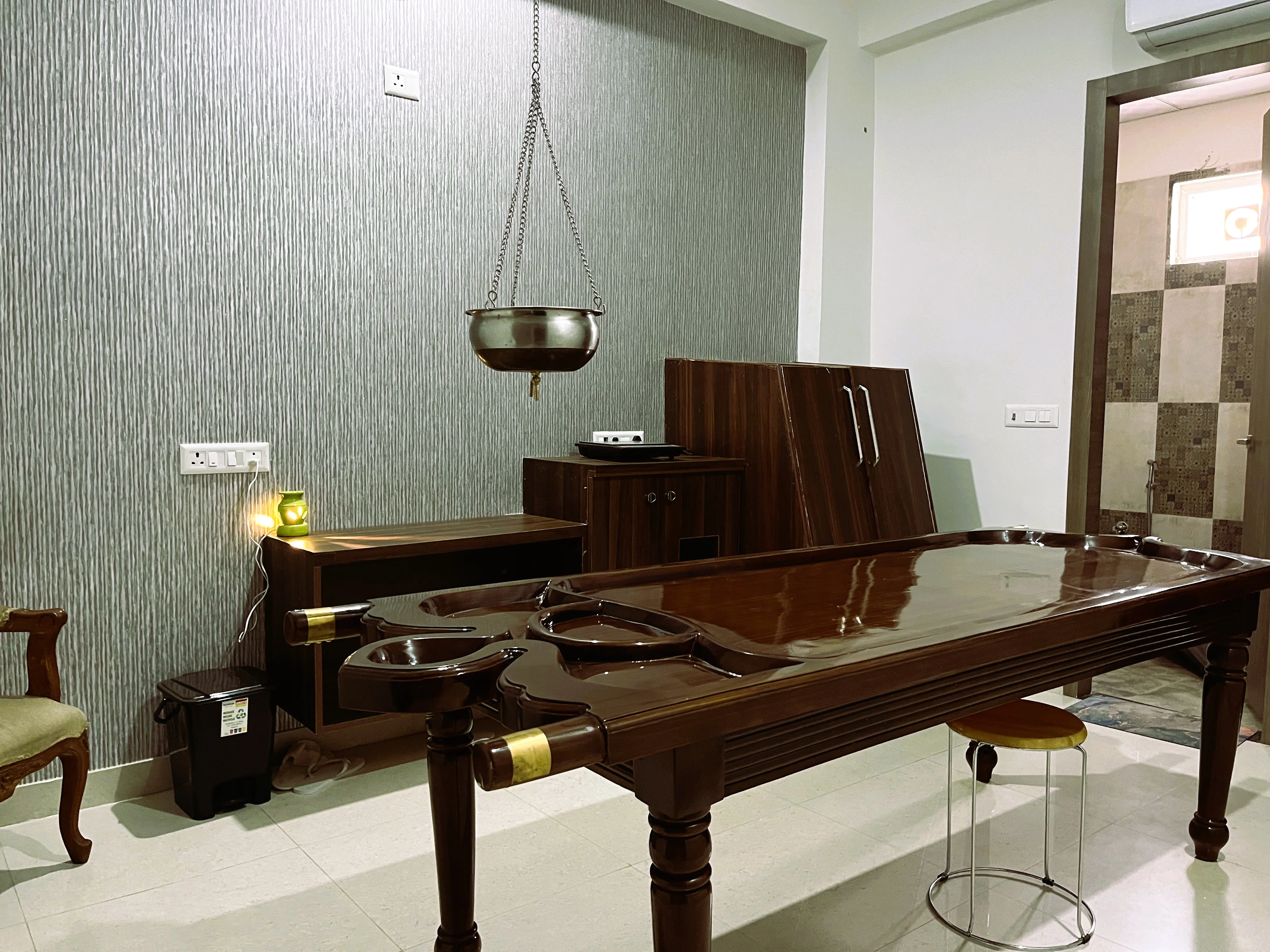 Ayulife Ayurveda Hospital therapy area