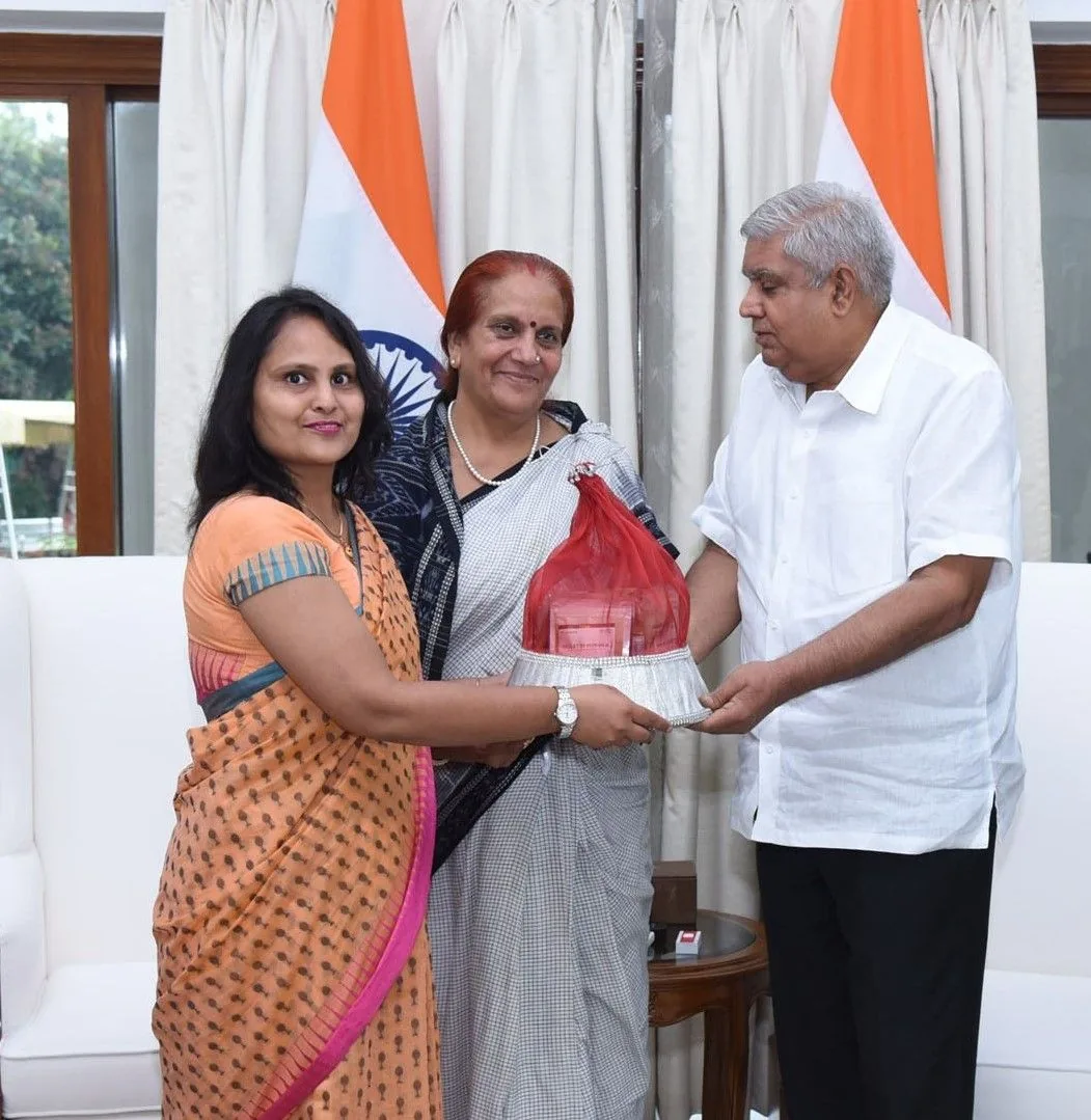 Meeting with Hon. Vice President of India (2023)