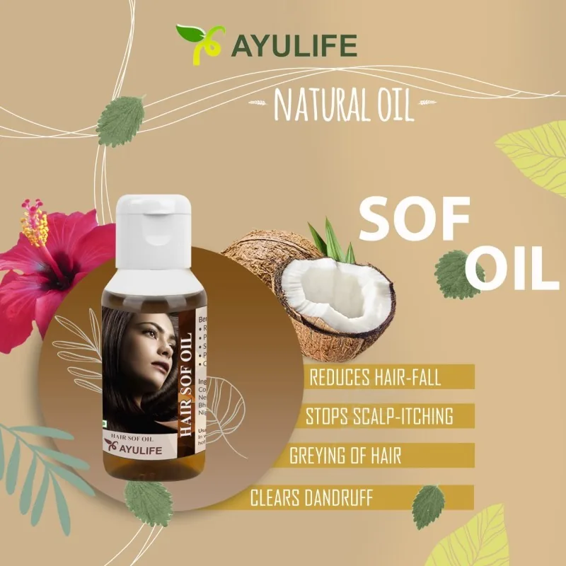 Herbal hair oil therapy