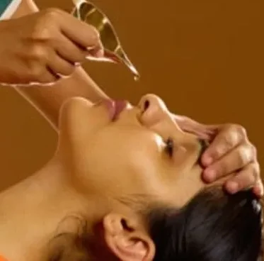 Nasya therapy for sinus relief