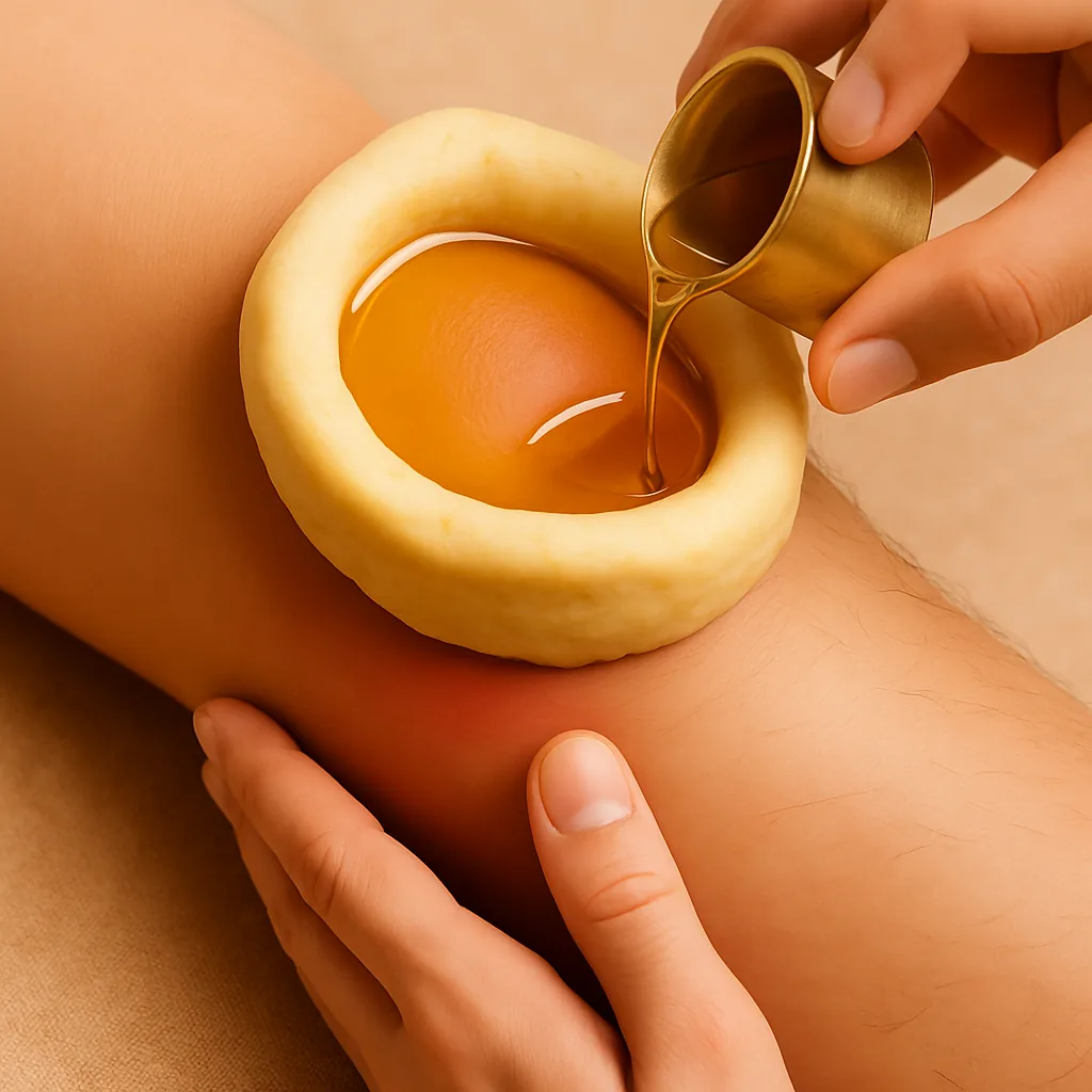 Janu Vasthi therapy for knee pain at Ayulife