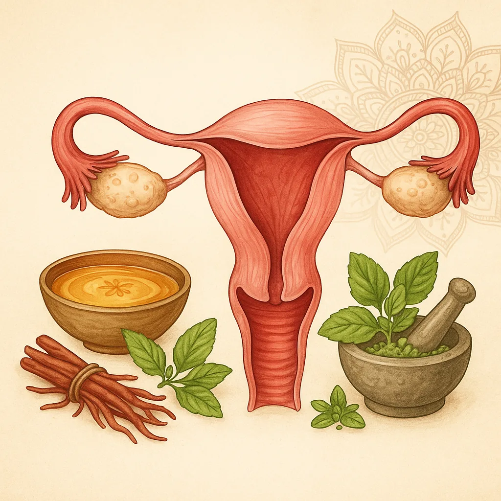 PCOS treatment infographic