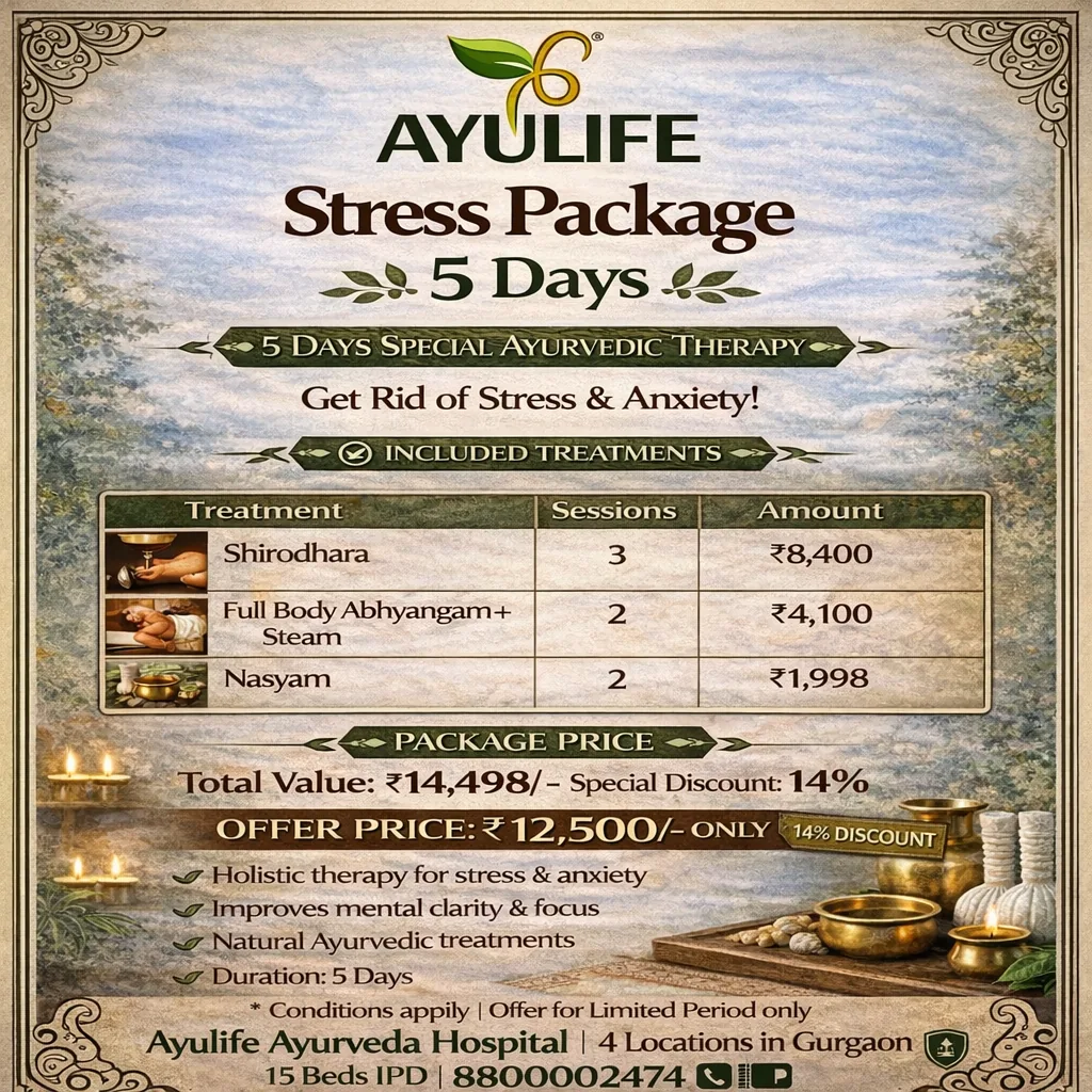 Stress relief package poster