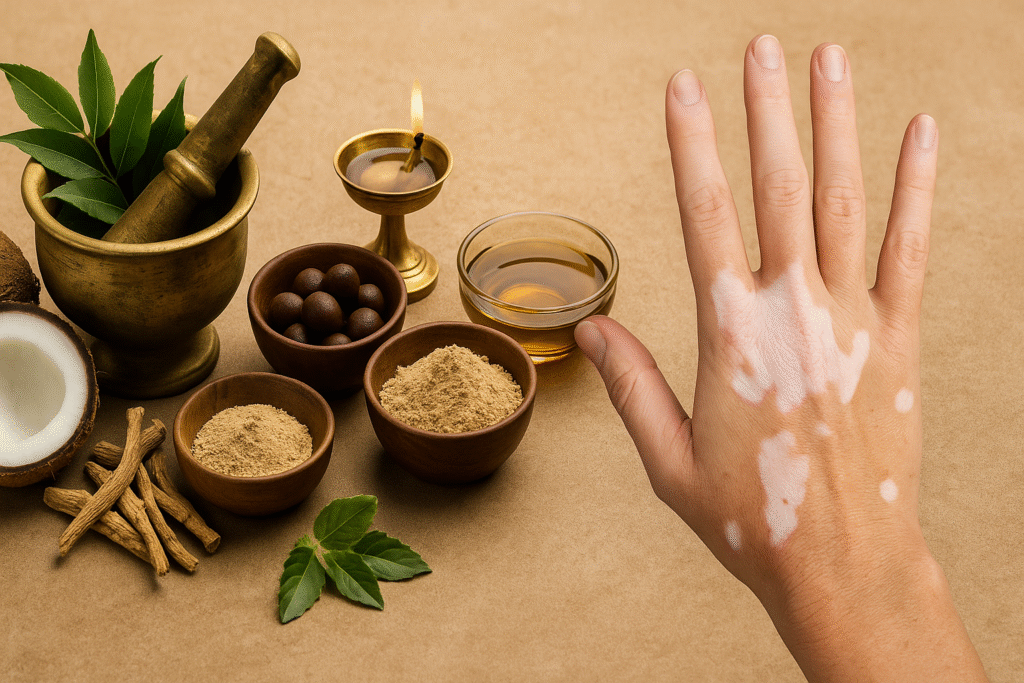 Leucoderma at Ayulife